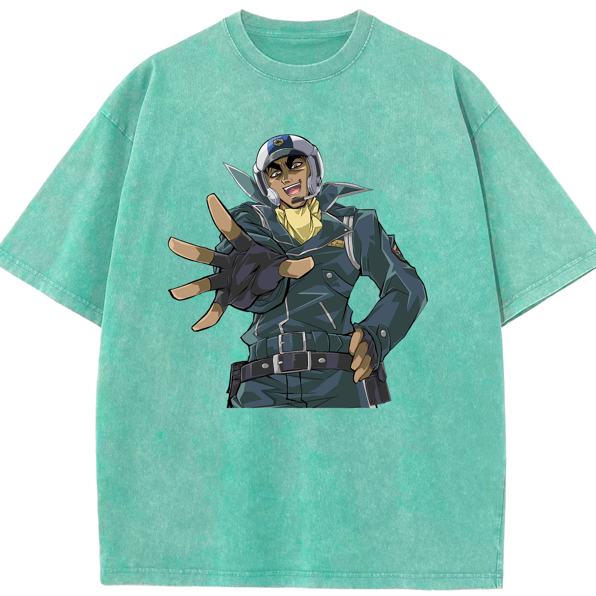 （画像用） 遊☆戯☆王 Yu-Gi-Oh! 綿100% ヴィンテージ風 半袖Tシャツ（フロントプリント）